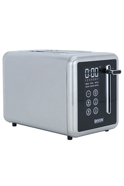 Edison Digital Toast Heater Steel 720-850 Watt 2 Slices