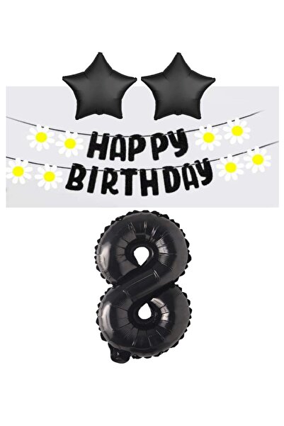 RÖNESANS PARTİ مجموعة لافتة من رقائق النجوم باللون الأسود من عصر النهضة لعيد ...