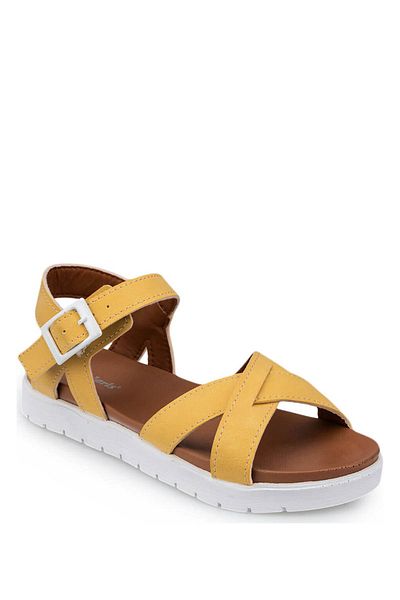 Polaris 91.508159.P Yellow Girl's Sandals 100374508