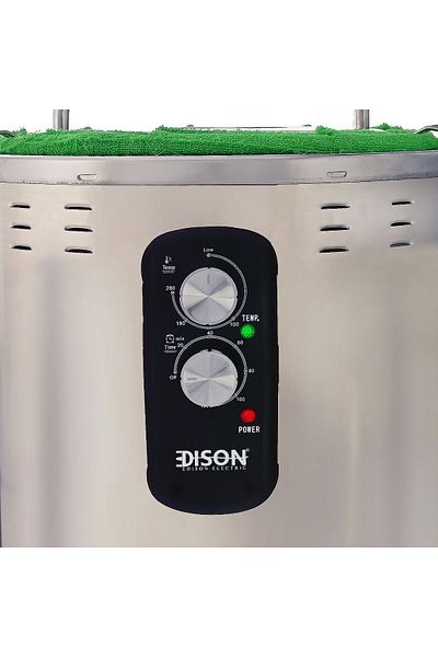 Edison Steel Edison electric soda kettle, 120 litres, 2750 watts - silver