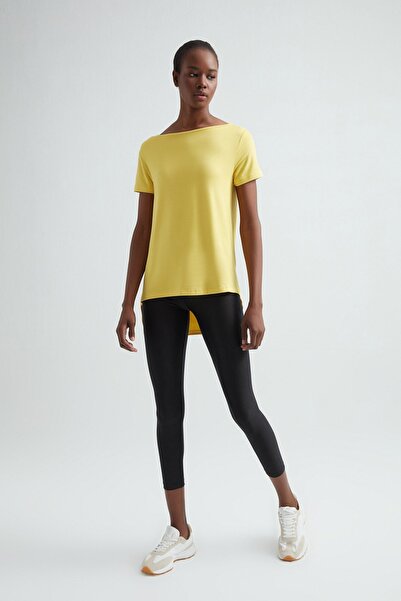 ERDEM İÇ GİYİM Γυναικείο μακρύ μπλουζάκι Erdem Yellow Viscose 214