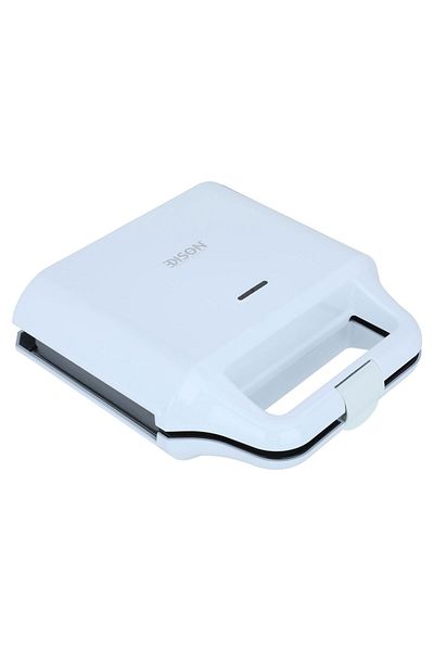 Edison White Waffle Sandwich Heater 2×1 700 Watt
