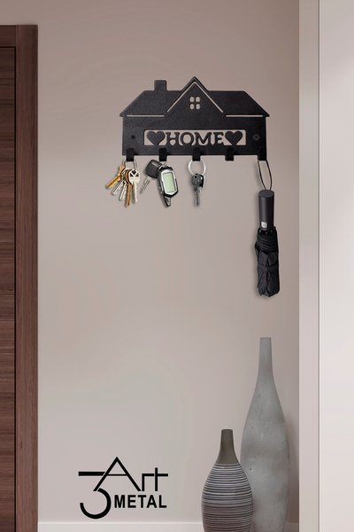 3art Metal Metal Decorative Key Hanger - Home