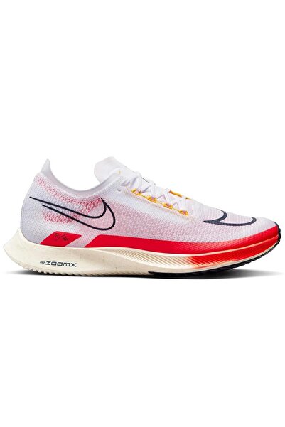 Nike Zoomx Streakfly Runnig Shoes White Yürüyüş Koşu Ayakkabısı Beyaz Kırmızı