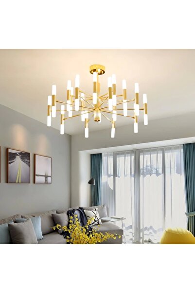 NZL Lighting Ledli Plafonyer Salon Avize ve Oturma Odası Avize