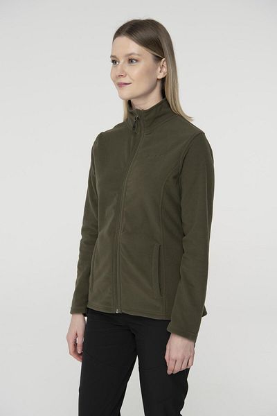 2AS Hanorac din fleece pentru femei Peridot cu fermoar complet