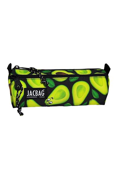 Jacbag Dual Prime Δύο Διαμερίσματα Τρίγωνο Αβοκάντο Πράσινη τσάντα μολυβιού για κορίτσια/γυναικεία