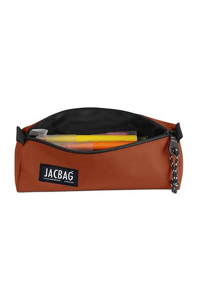Jacbag Πορτοκαλί Πλακάκι Κορίτσια Μονόχωρο Τρίγωνο Σχολείο και Μολυβοθήκη Γραφείου