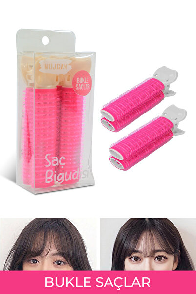 MUJGAN Klipsli Saç Bigudi Set