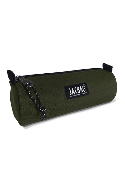 Jacbag Μολυβοθήκη Χακί Πράσινη Αγόρι Μονόφθαλμη Κυλινδρική Μολυβοθήκη - Μολυβοθήκη