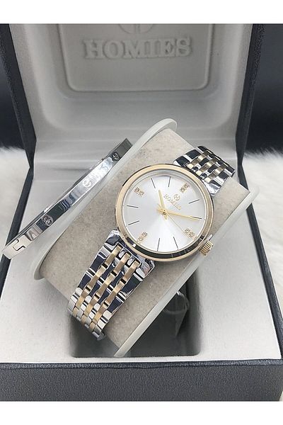 Homies Women's Watch New Season with Steel Bracelet Gift Hmse- 202062210