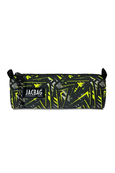 Jacbag Κίτρινη Γεωμετρική Μολυβοθήκη Σχολείου και Γραφείου Τρίγωνο Μονόχωρο