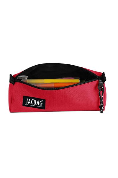 Jacbag Μολυβοθήκη Coral Girl's Μονόχωρο Τρίγωνο Σχολείο και Γραφείο