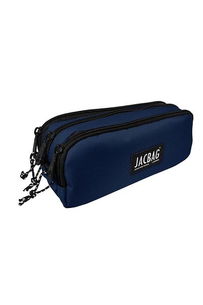 Jacbag Τσάντα στυλό τριών χωρισμάτων για παιδιά και ενήλικες - Navy Blue - Ανδρικά