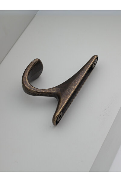 Velquin Orkide Antik Sarı Askı, Lüks Vestiyer Askısı, Dolap Askılık, Duvar As...