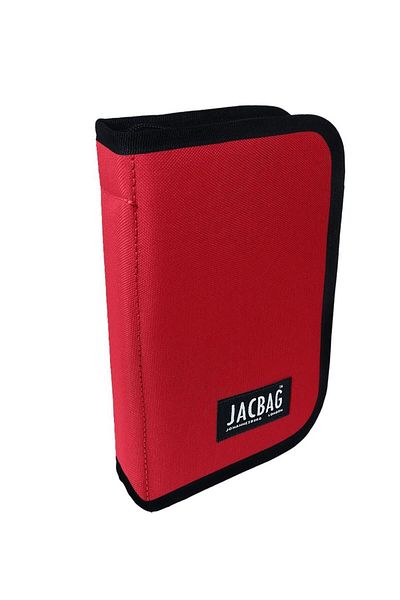 Jacbag Κόκκινο σκληρό κάλυμμα Elastic Organizer Organizer Στυλόθήκη