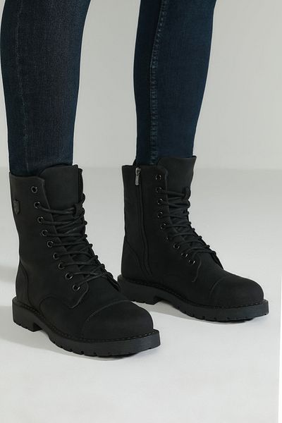 Kinetix Suarez 2pr Black Men's Biker Boots