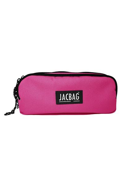 Jacbag Τσάντα μολυβιού τριών διαμερισμάτων για παιδιά και ενήλικες - Ροζ - Γυναικείες/Κορίτσια