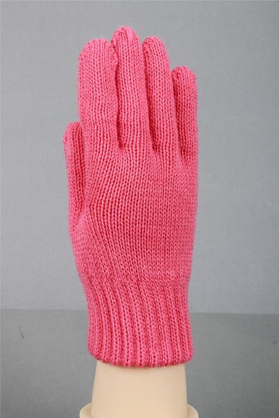cappello 6-10 Years Old Pomegranate Flower Print Knitwear Kids Gloves - Solid Color, Winter, 25Marluxeldvn