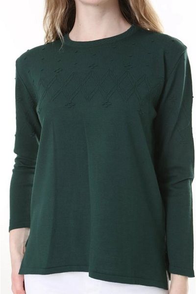 Fresh&Moda Women's Thin Knitwear Casual Seasonal Sweater