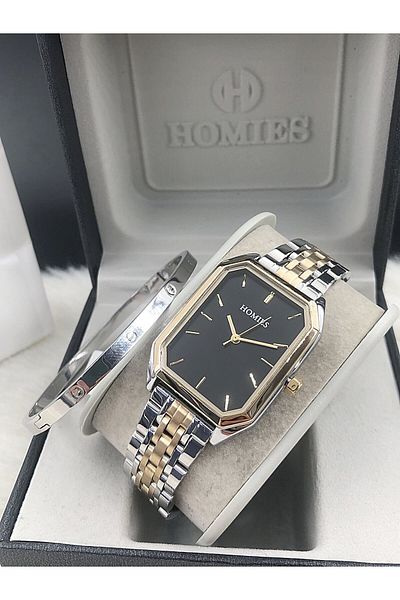 Homies Women's Watch New Season with Steel Bracelet Gift Hmse- 202062221