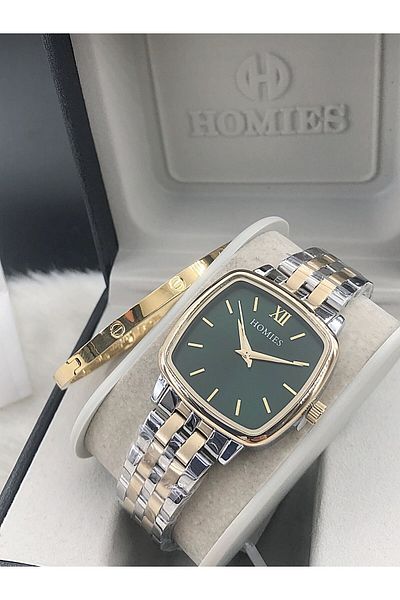 Homies Women's Watch New Season with Steel Bracelet Gift Hmse- 202062213