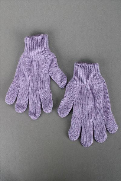 cappello 6-10 Years Old Purple Colored Children's Knitwear Winter Gloves - 25Marluxeldvn