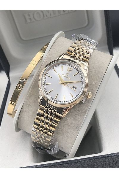 Homies Women's Watch New Season with Steel Bracelet Gift Hmse- 202062229