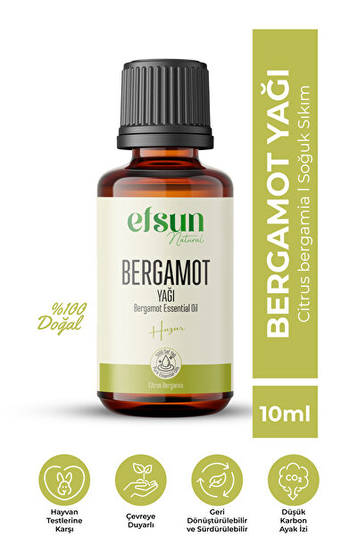 Efsun Natural Bergamot Uçucu Yağı %100 Doğal Saf 10 ml