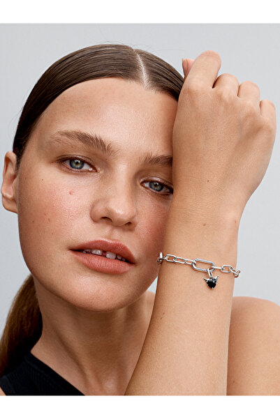 Pandora Kanatlı Kalp Mini Sallantılı Charm