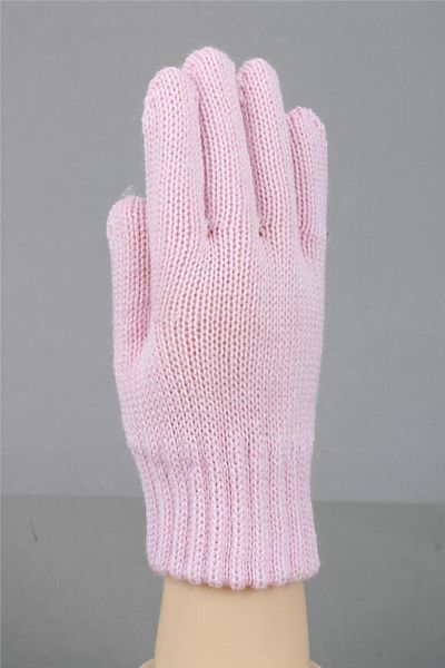 cappello 6-10 Years Old Children's Gloves - Light Pink Knitwear Winter Gloves 25Marluxeldvn