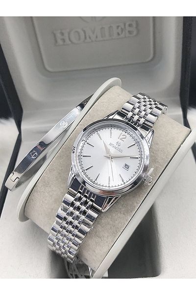 Homies Women's Watch New Season with Steel Bracelet Gift Hmse- 202062232