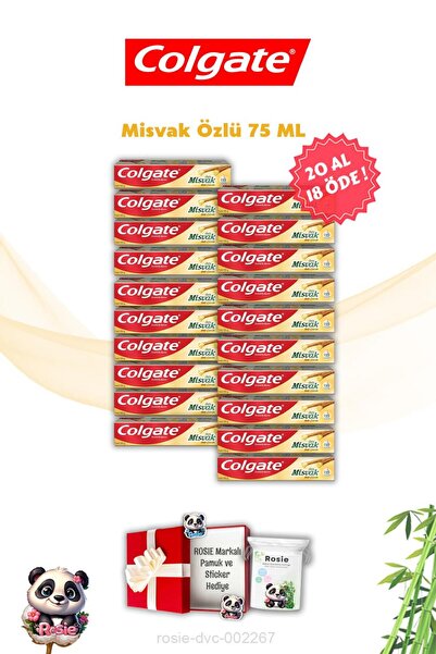 Colgate Buy 20 Get 18 Misvak Rosie Toothpaste