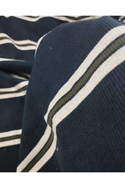 Kumaş Parça Kaşkorse Örme Lacivert Bej Yeşil Renklerde En: 100