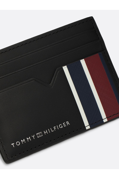 Tommy Hilfiger Tommy Hilfiger Black Printed Men Cardholder
