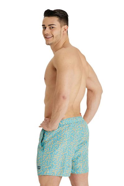 ARENA Beach Short Allover Green Men's Swim Shorts 005253880