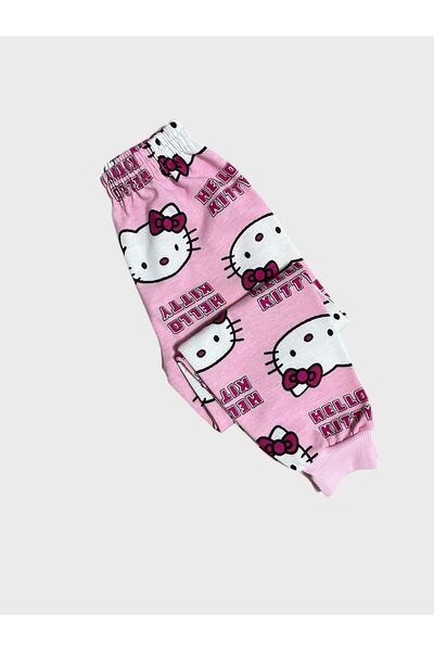 ALİŞ KİDS Σετ χειμερινής πιτζάμα με μακρυμάνικο ροζ σχέδιο Hello Kitty για κορίτσια