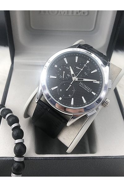 Homies Homi̇es Men's Wrist Watch Natural Stone Bracelet Gift Hmys- 202412259
