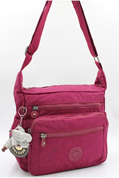 LaddyCo Multi-Compartment Cross Modern Clinker Water Resistant Fabric Women's...