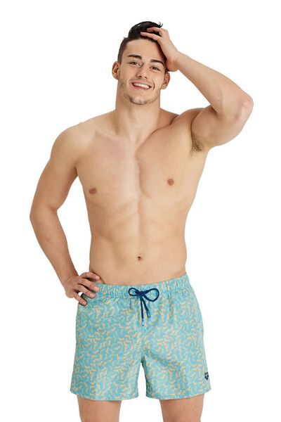 ARENA Beach Short Allover Green Men's Swim Shorts 005253880