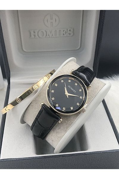 Homies Women's Watch New Season with Steel Bracelet Gift Hmse- 202062252