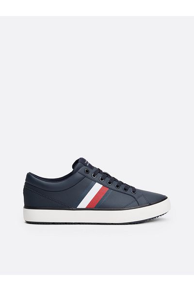 Tommy Hilfiger Tommy Hilfiger Blue Solid Men Sneakers