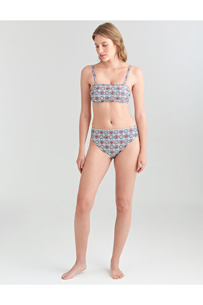 Marks & Spencer Desenli Yüksek Bel Bikini Altı