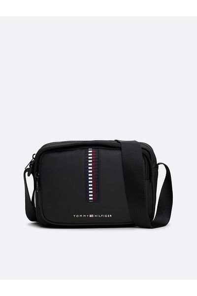 Tommy Hilfiger Tommy Hilfiger Black Solid Men Crossover Bag