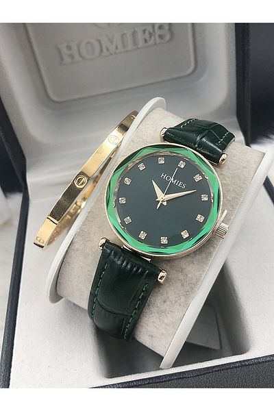 Homies Women's Watch New Season with Steel Bracelet Gift Hmse- 202062249
