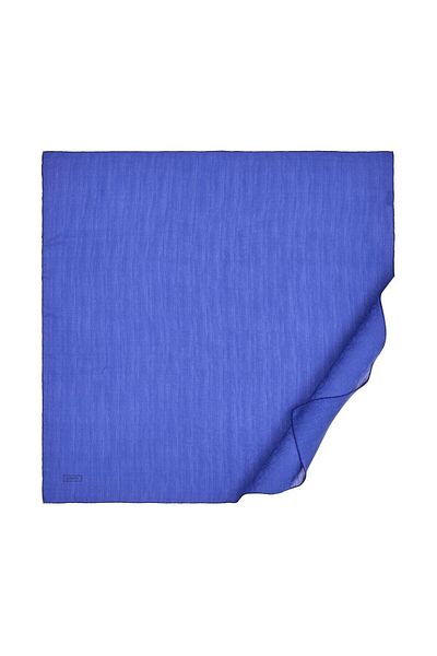 ipekevi Μονόγραμμα Κασκόλ - Saks Blue