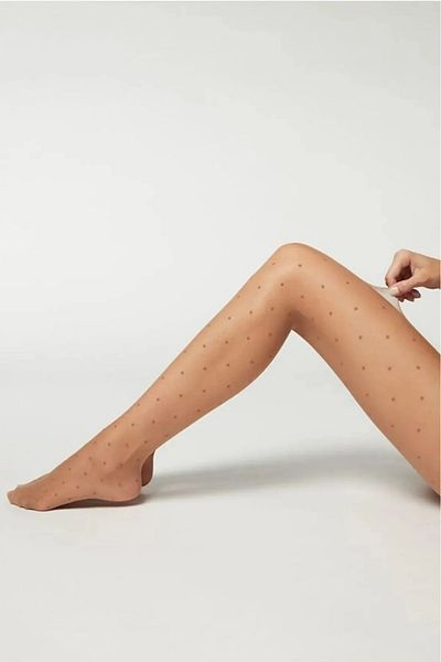 MEBA Daymod Women - 15 Den Layd Polka Dot Model καλσόν / 57 δέρμα
