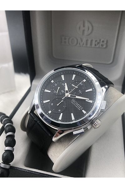 Homies Homi̇es Men's Wrist Watch Natural Stone Bracelet Gift Hmys- 202412259