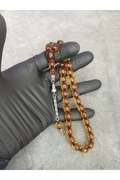 Mos Tespih Antique High End Clamping Amber Prayer Beads