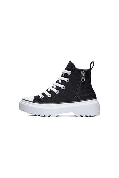 converse Chuck Taylor All Star Lugged - حذاء كاجوال أسود للأطفال A03846C